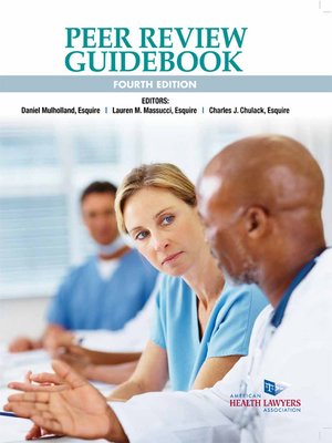 cover image of AHLA Peer Review Guidebook
